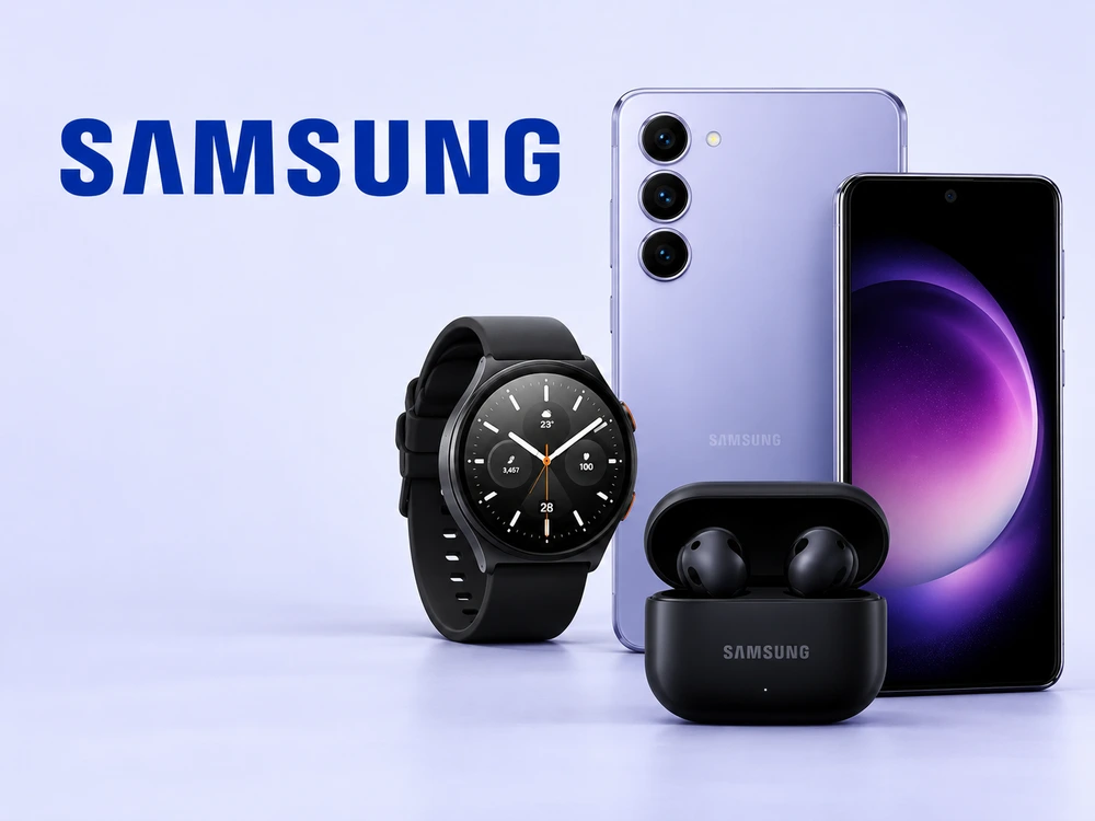 Samsung phones and accessories collection